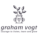 Graham Vogt Logo - Courage to listen, learn and grow